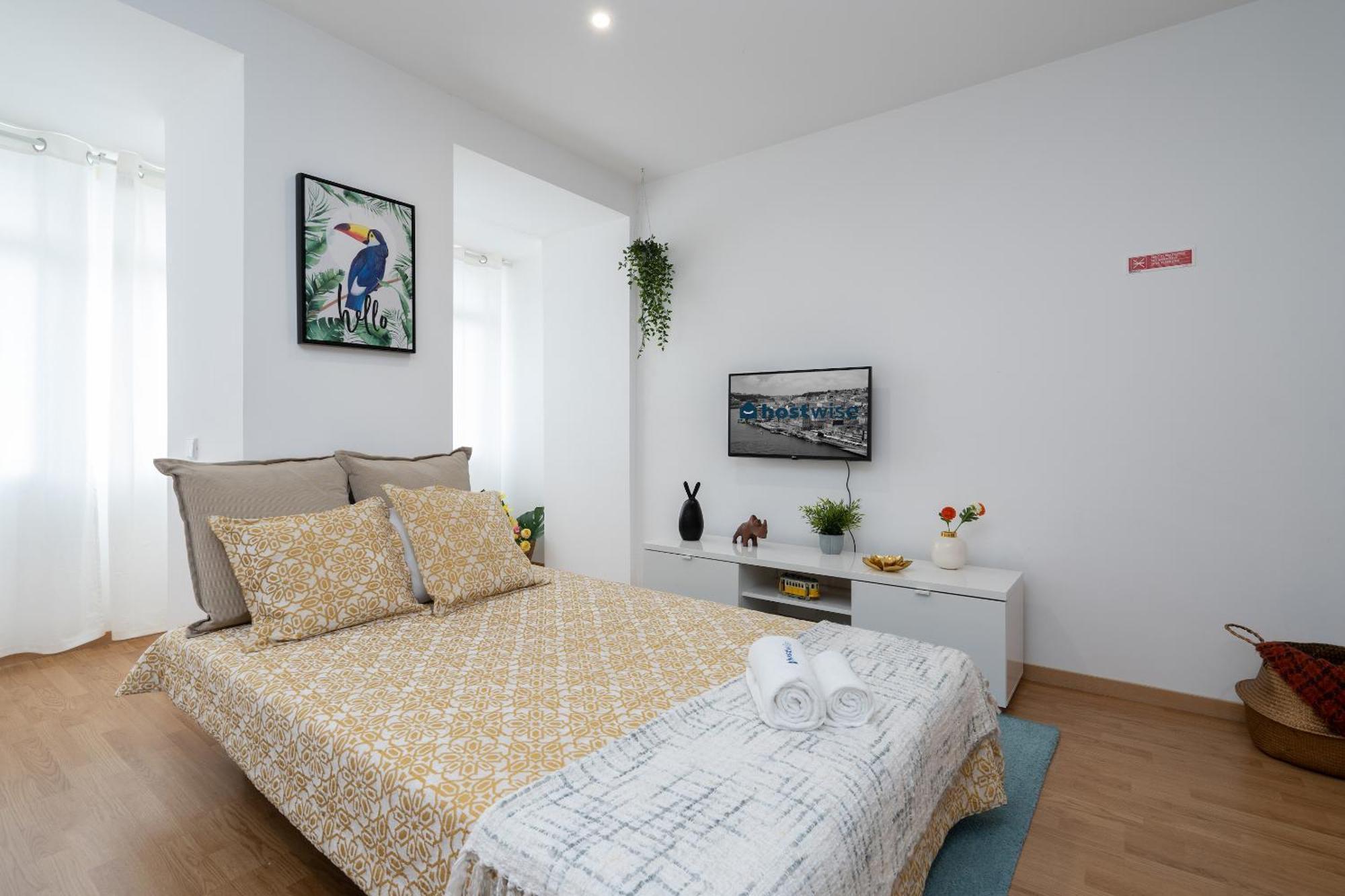 Apartmán Host Wise - Colorful Fresh Flats - Batalha Porto Pokoj fotografie