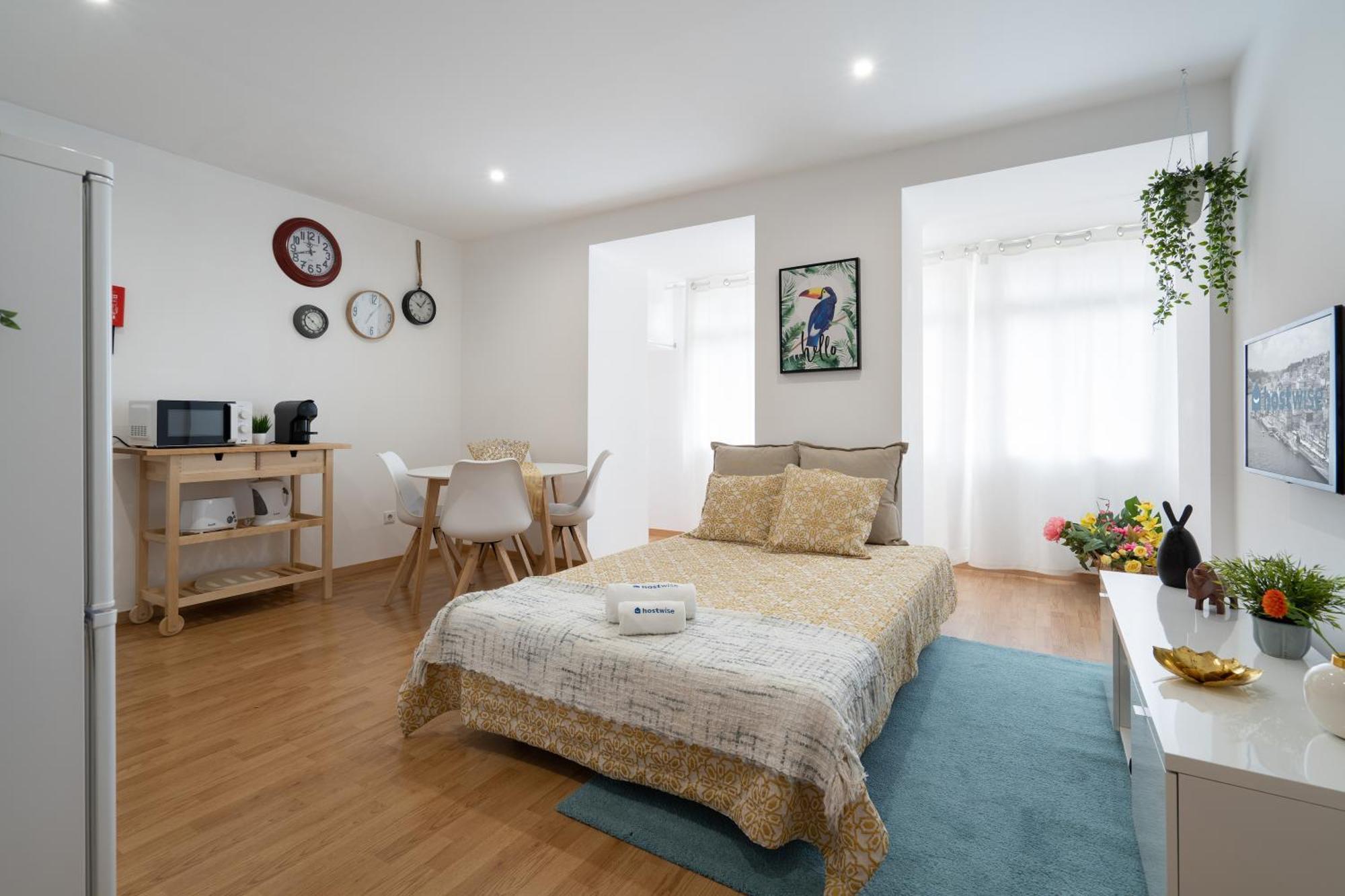 Apartmán Host Wise - Colorful Fresh Flats - Batalha Porto Pokoj fotografie